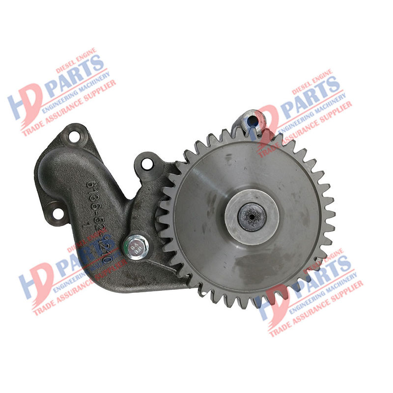 6D105 PC200-3 ইঞ্জিন তেল পাম্প 6136-52-1210 6136-52-1100 KOMATSU ডিজেল ইঞ্জিনের অংশগুলির জন্য উপযুক্ত