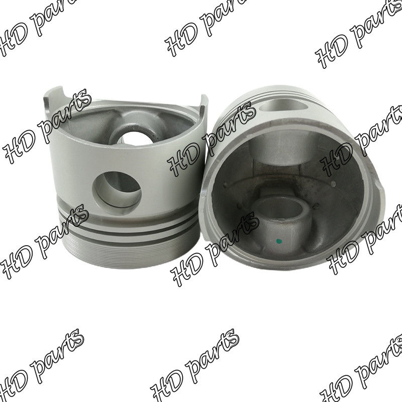 কুবতা ইঞ্জিনের জন্য D1301 D1302 V1701 V1702 Z851 S2600 ডিজেল পিস্টন ফ্ল্যাট বটম টিনের প্রলেপ 19223-21110 15201-21110
