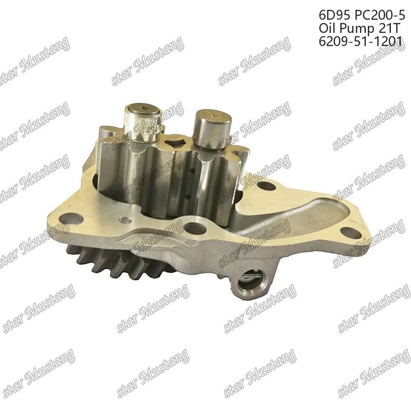 6d95 Pc200-5 ইঞ্জিন তেল পাম্প 6209-51-1201 Komatsu ডিজেল ইঞ্জিনের জন্য উপযুক্ত