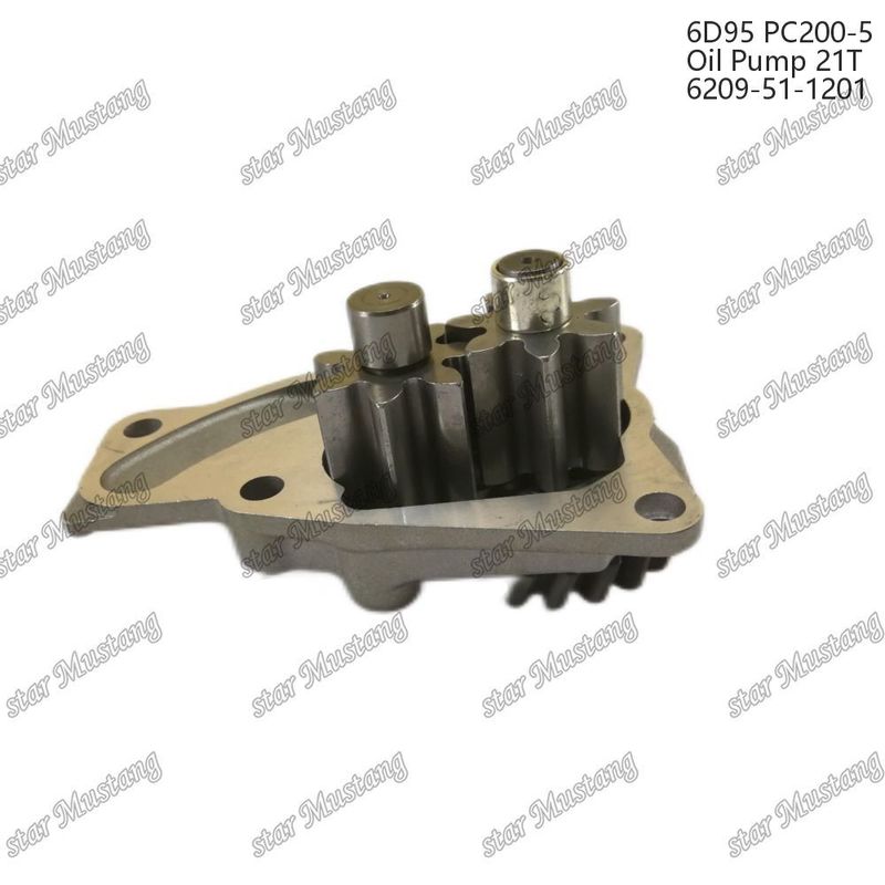 6d95 Pc200-5 ইঞ্জিন তেল পাম্প 6209-51-1201 Komatsu ডিজেল ইঞ্জিনের জন্য উপযুক্ত