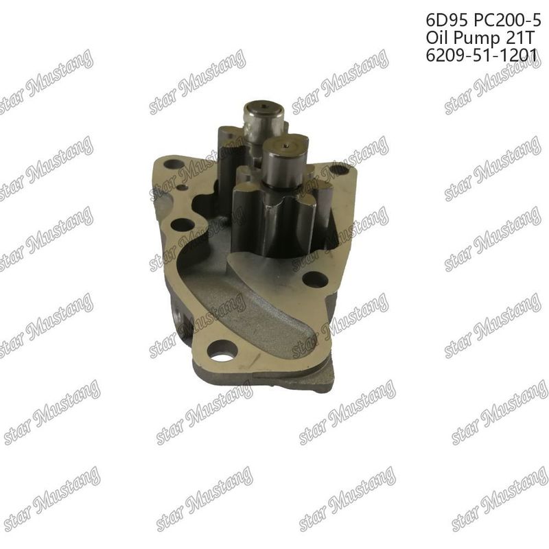6d95 Pc200-5 ইঞ্জিন তেল পাম্প 6209-51-1201 Komatsu ডিজেল ইঞ্জিনের জন্য উপযুক্ত