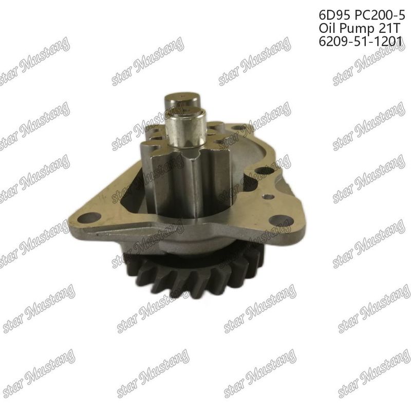 6d95 Pc200-5 ইঞ্জিন তেল পাম্প 6209-51-1201 Komatsu ডিজেল ইঞ্জিনের জন্য উপযুক্ত