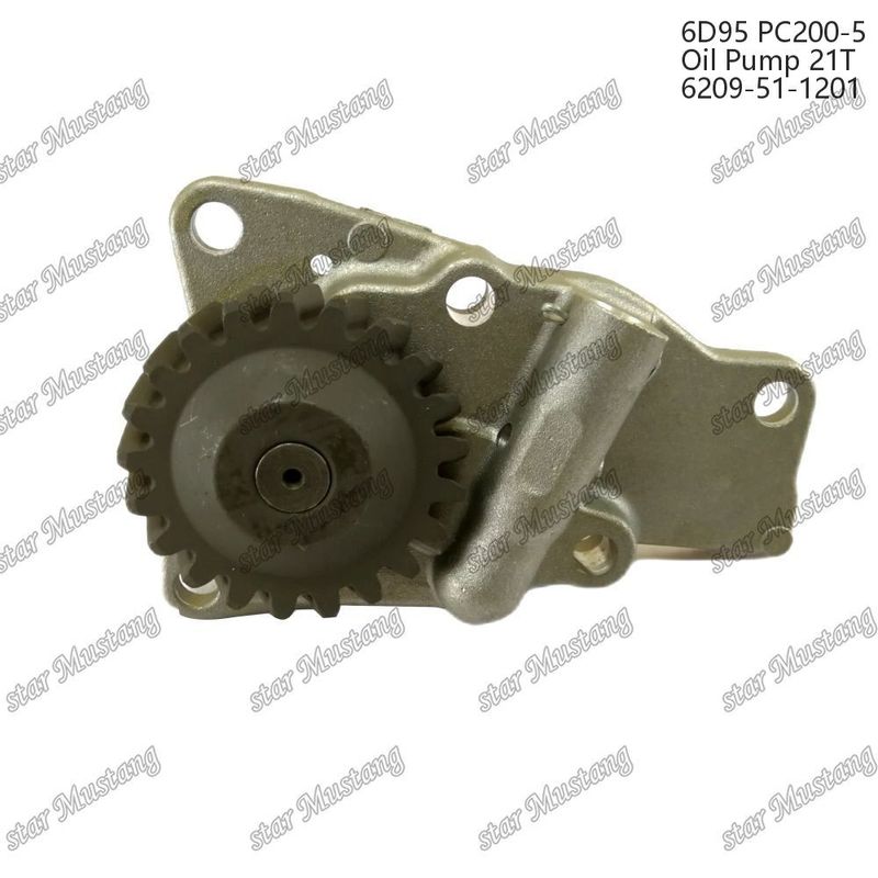 6d95 Pc200-5 ইঞ্জিন তেল পাম্প 6209-51-1201 Komatsu ডিজেল ইঞ্জিনের জন্য উপযুক্ত