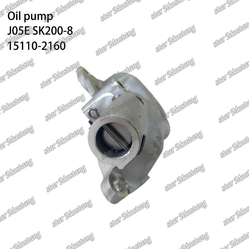 J05E SK200-8 SK210LC-8 SK250-8 SK260LC-8 ডিজেল ইঞ্জিন তেল পাম্প 15110-2160 15110-2160A হিনোর জন্য