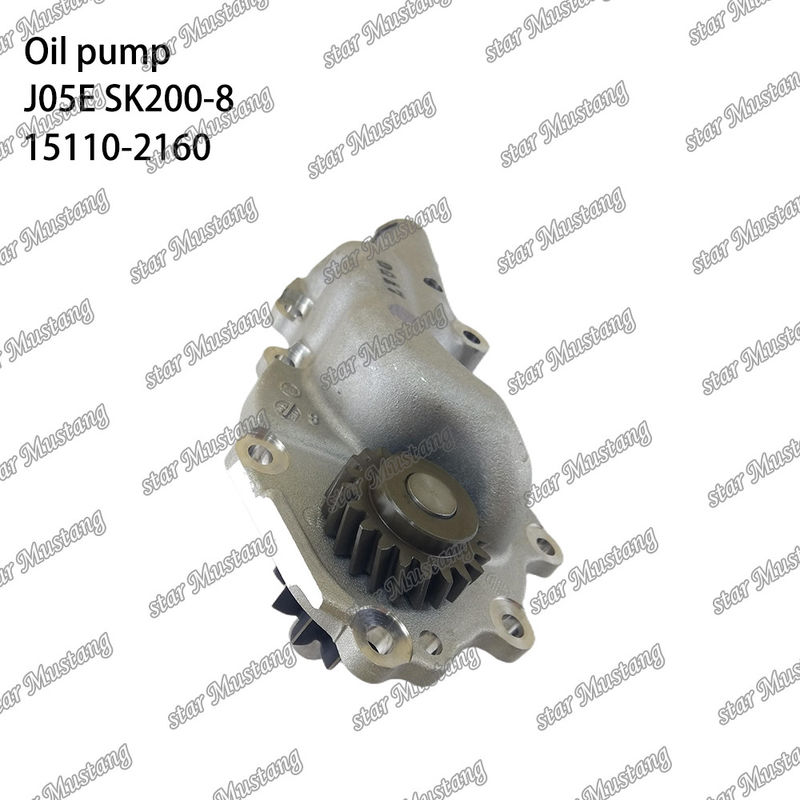 J05E SK200-8 SK210LC-8 SK250-8 SK260LC-8 ডিজেল ইঞ্জিন তেল পাম্প 15110-2160 15110-2160A হিনোর জন্য