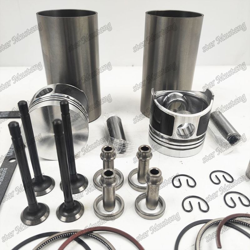 Z500 ওভারহোল পুনর্নির্মাণ কিট সিলিন্ডার লাইনার পিস্টন পিন কিট ভালভ সিট ভালভ গাইড গ্যাসকেট কিট সঙ্গে Kubota ইঞ্জিনের জন্য