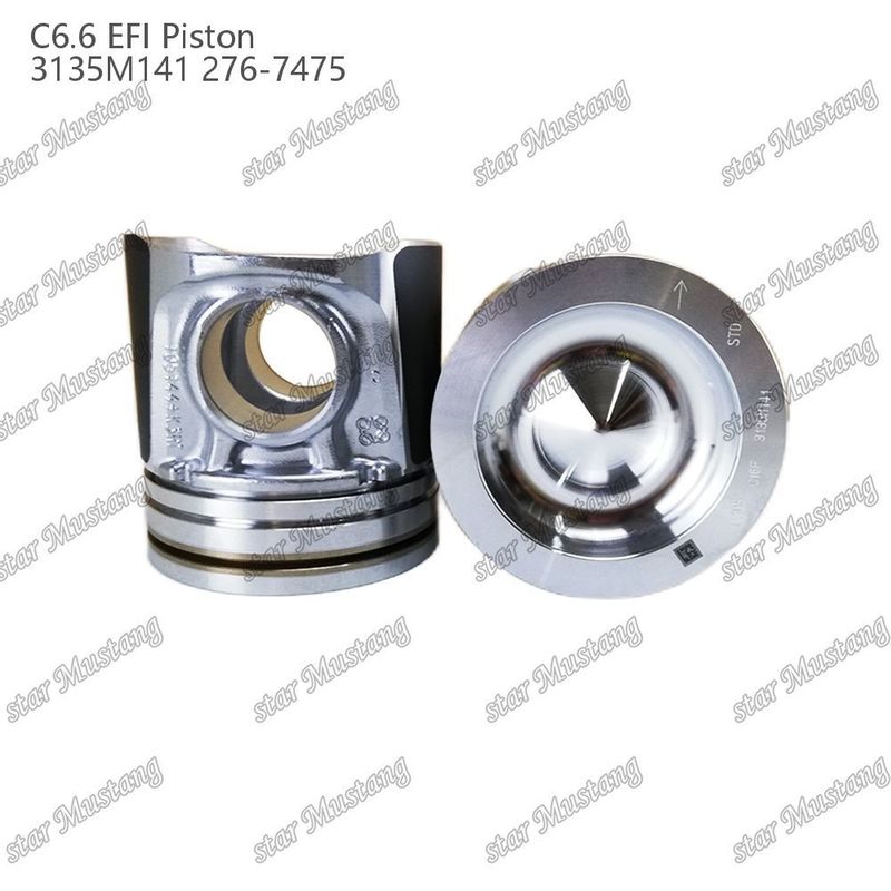 পিস্টন C6.6 EFI 3135M141 276-7475 Perkins Caterpillar Excavators And Engineering Equipment এর জন্য