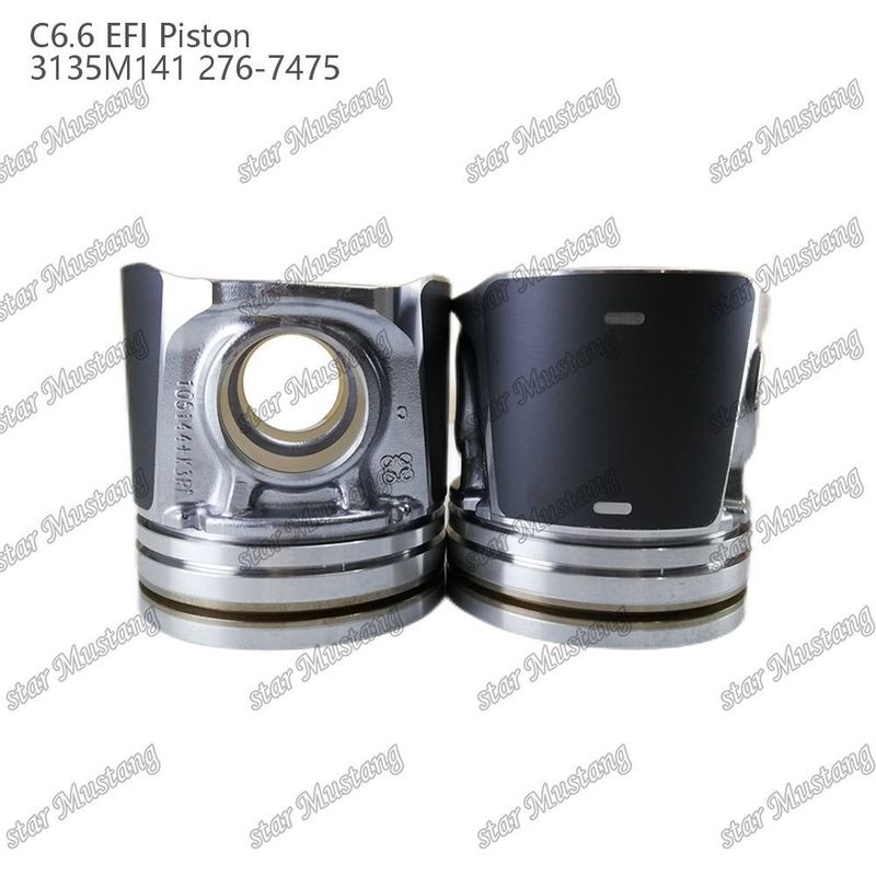 পিস্টন C6.6 EFI 3135M141 276-7475 Perkins Caterpillar Excavators And Engineering Equipment এর জন্য