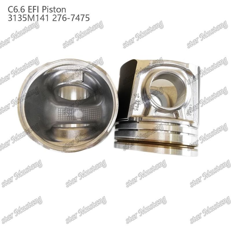 পিস্টন C6.6 EFI 3135M141 276-7475 Perkins Caterpillar Excavators And Engineering Equipment এর জন্য