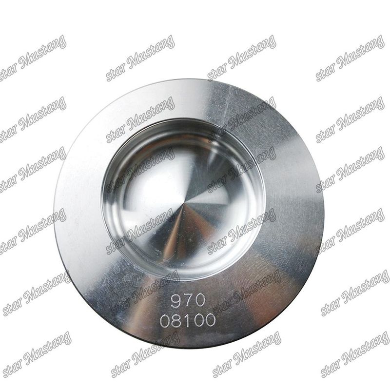 পিস্টন S6K S6KT 3066 অভ্যন্তরীণ কুলিং ছাড়া উজ্জ্বল পৃষ্ঠ 60 জ্বলন চেম্বার 34317-08100 মিটসুবিশি জন্য