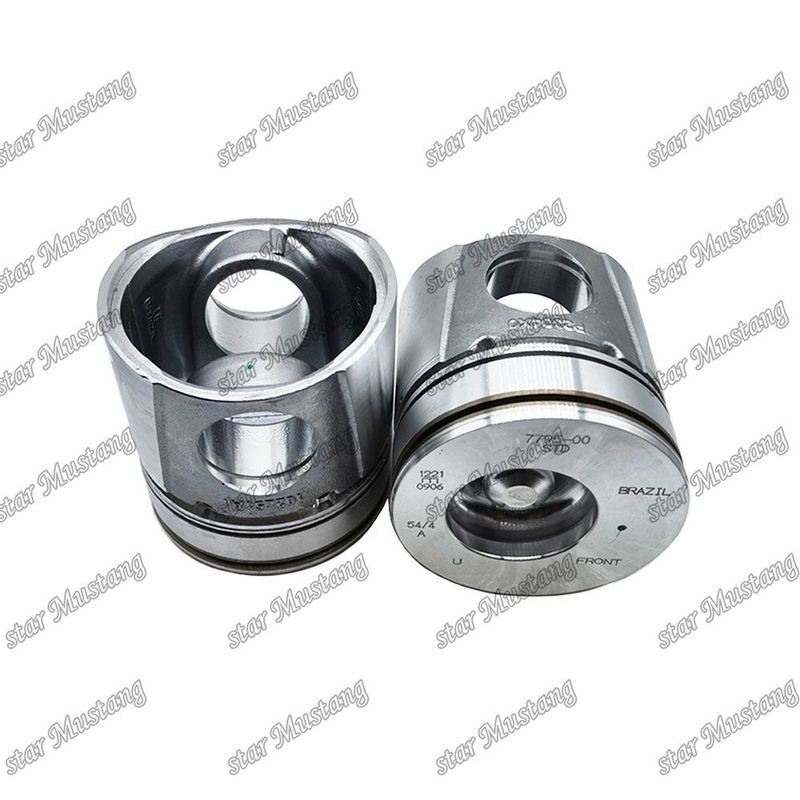 পিস্টন 4BT 4D102 6BT 6BT5.9 6D102 50mm জ্বলন চেম্বার 6738-31-2110 6738-31-2111 3957795 3807795 কামিন্স কমাতুর জন্য