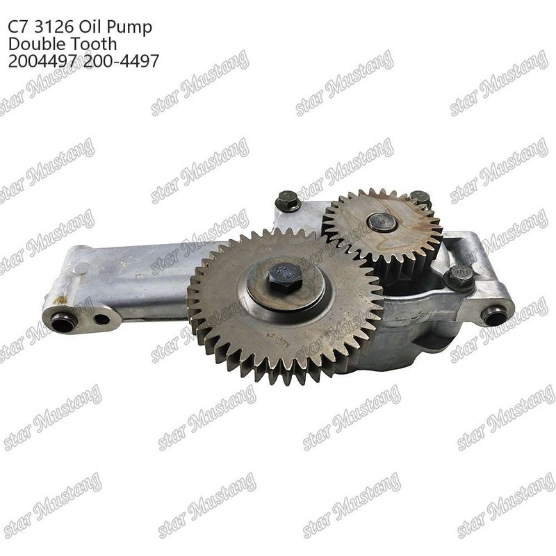 তেল পাম্প C7 3126 ডাবল গিয়ার 2004497 200-4497 জন্য CATERPILLAR ডিজেল ইঞ্জিন মেরামত অংশ