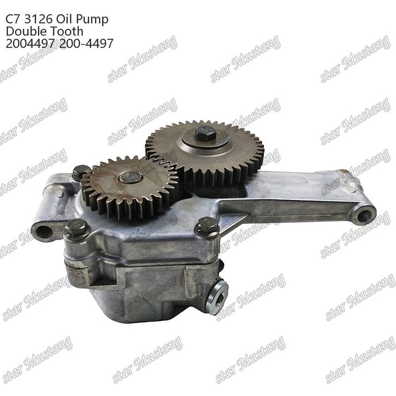 তেল পাম্প C7 3126 ডাবল গিয়ার 2004497 200-4497 জন্য CATERPILLAR ডিজেল ইঞ্জিন মেরামত অংশ