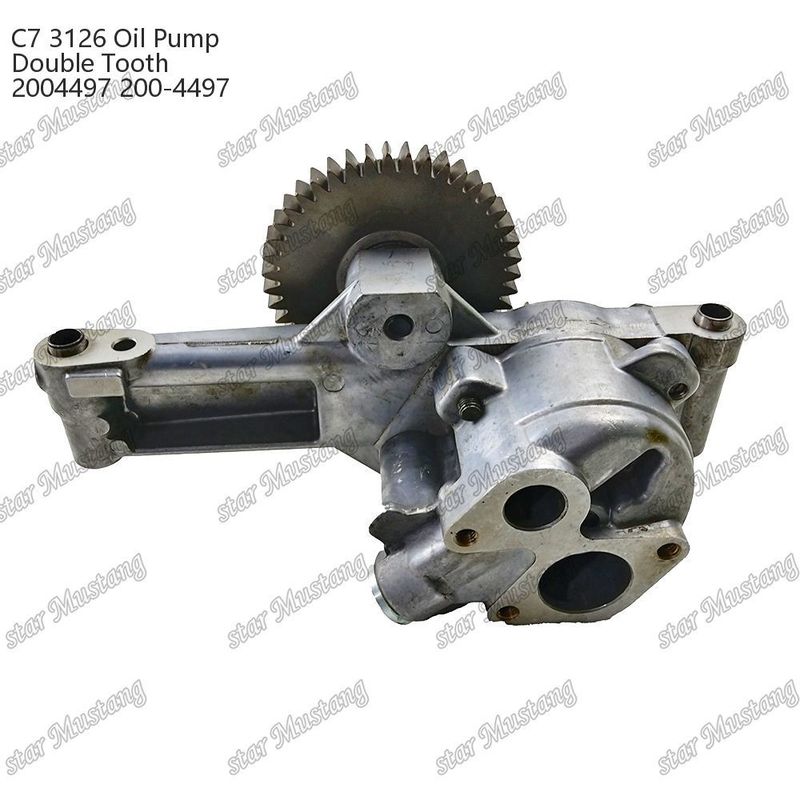 তেল পাম্প C7 3126 ডাবল গিয়ার 2004497 200-4497 জন্য CATERPILLAR ডিজেল ইঞ্জিন মেরামত অংশ
