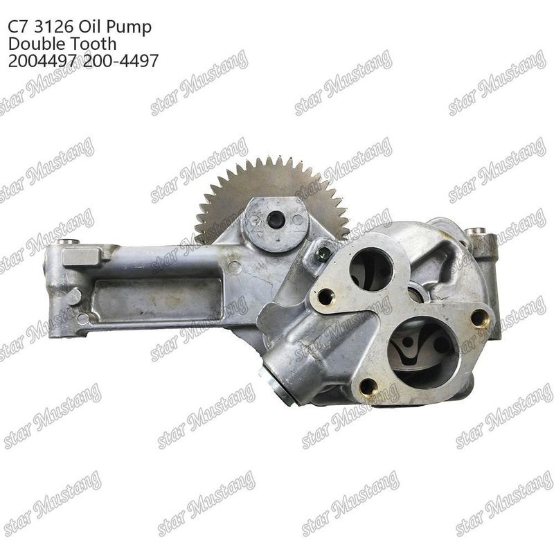তেল পাম্প C7 3126 ডাবল গিয়ার 2004497 200-4497 জন্য CATERPILLAR ডিজেল ইঞ্জিন মেরামত অংশ
