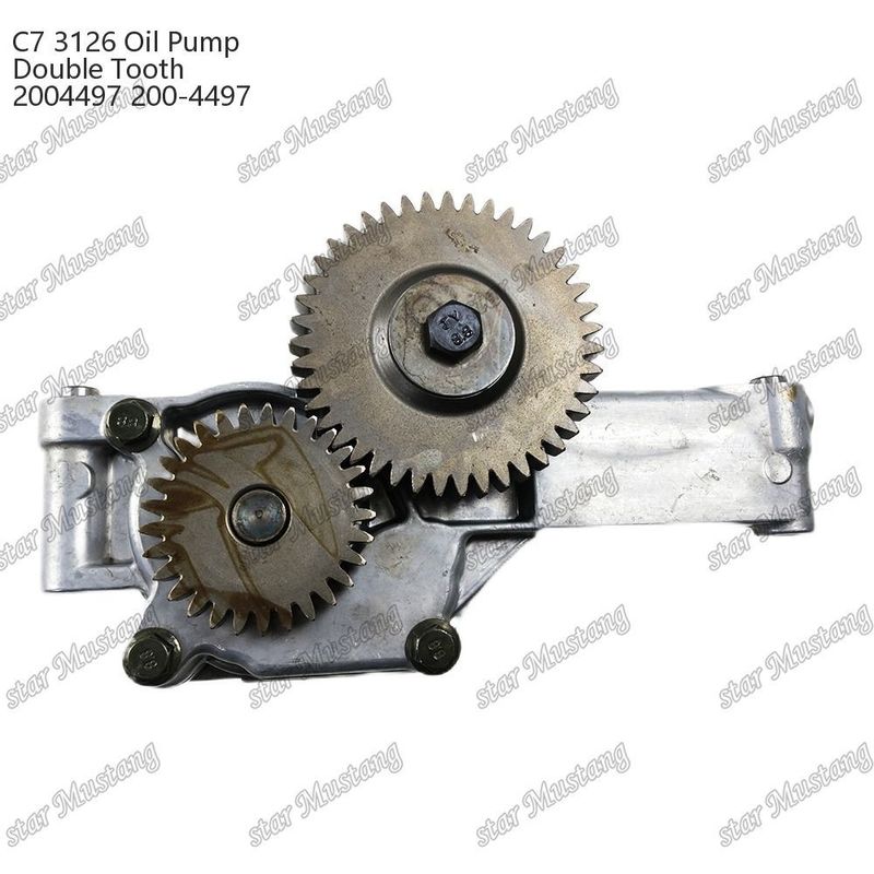 তেল পাম্প C7 3126 ডাবল গিয়ার 2004497 200-4497 জন্য CATERPILLAR ডিজেল ইঞ্জিন মেরামত অংশ