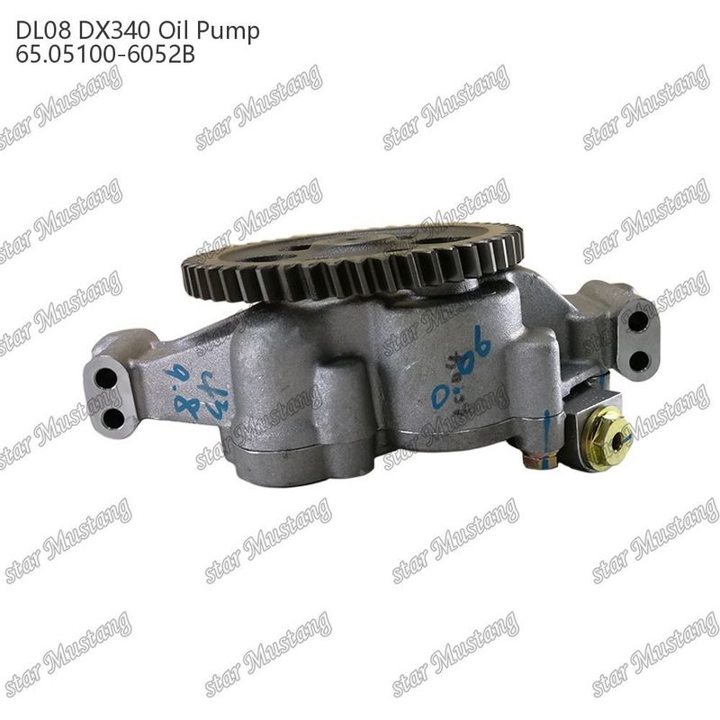 DL08 DX340 তেল পাম্প 65.05100-6052B Doosan Daewoo ইঞ্জিন খুচরা যন্ত্রাংশ জন্য