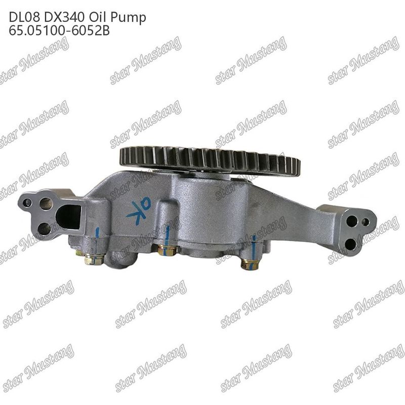 DL08 DX340 তেল পাম্প 65.05100-6052B Doosan Daewoo ইঞ্জিন খুচরা যন্ত্রাংশ জন্য
