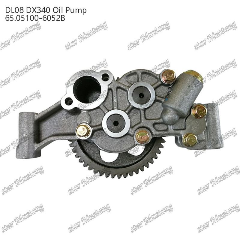 DL08 DX340 তেল পাম্প 65.05100-6052B Doosan Daewoo ইঞ্জিন খুচরা যন্ত্রাংশ জন্য