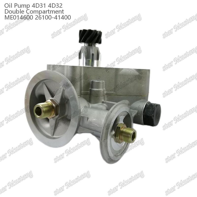 ইঞ্জিন তেল পাম্প 4D31 4D32 ডাবল থার্মোস্ট্যাট ME014600 26100-41400 Mitsubishi ইঞ্জিন খুচরা যন্ত্রাংশ জন্য