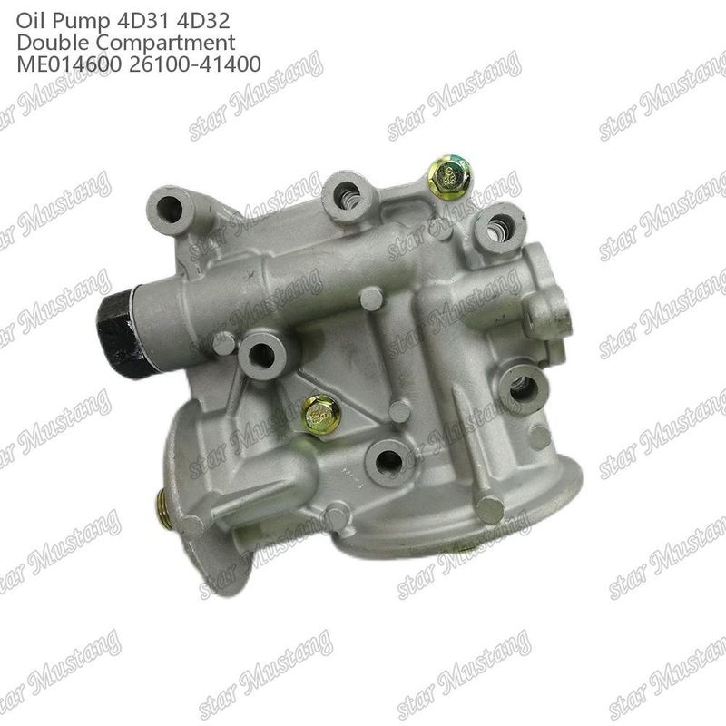 ইঞ্জিন তেল পাম্প 4D31 4D32 ডাবল থার্মোস্ট্যাট ME014600 26100-41400 Mitsubishi ইঞ্জিন খুচরা যন্ত্রাংশ জন্য
