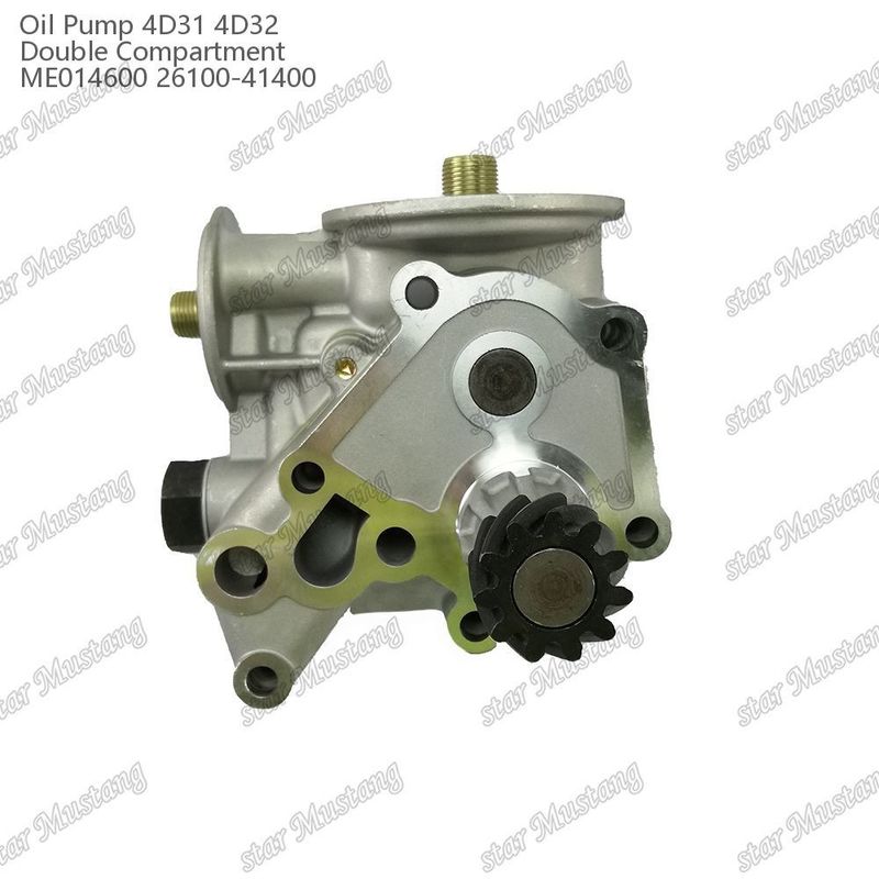 ইঞ্জিন তেল পাম্প 4D31 4D32 ডাবল থার্মোস্ট্যাট ME014600 26100-41400 Mitsubishi ইঞ্জিন খুচরা যন্ত্রাংশ জন্য