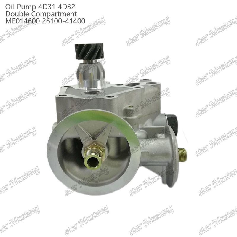 ইঞ্জিন তেল পাম্প 4D31 4D32 ডাবল থার্মোস্ট্যাট ME014600 26100-41400 Mitsubishi ইঞ্জিন খুচরা যন্ত্রাংশ জন্য