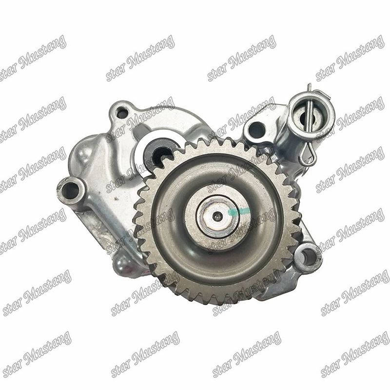 মেশিন তেল পাম্প 6D31T নতুন প্রকার ME013203 Mitsubishi ইঞ্জিন খুচরা যন্ত্রাংশ জন্য