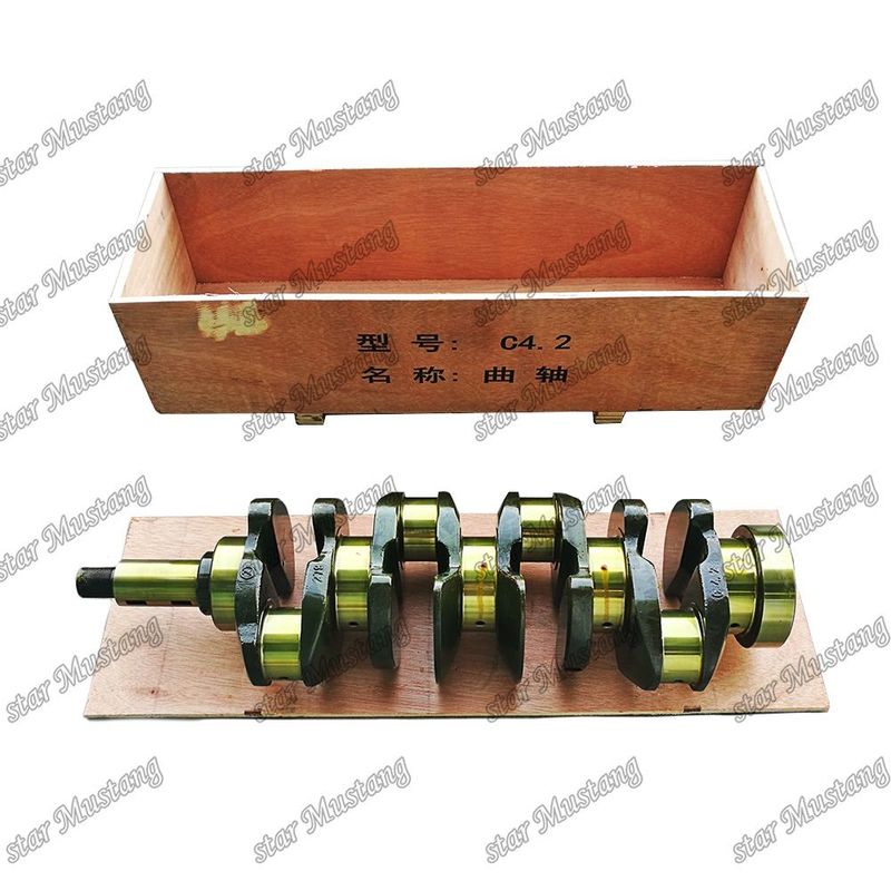 ক্র্যাঙ্কশ্যাফ্ট C4.2 2964710 296-4710 কাটারপিলার ডিজেল ইঞ্জিনের মেরামতের জন্য ঢালাই ইস্পাত