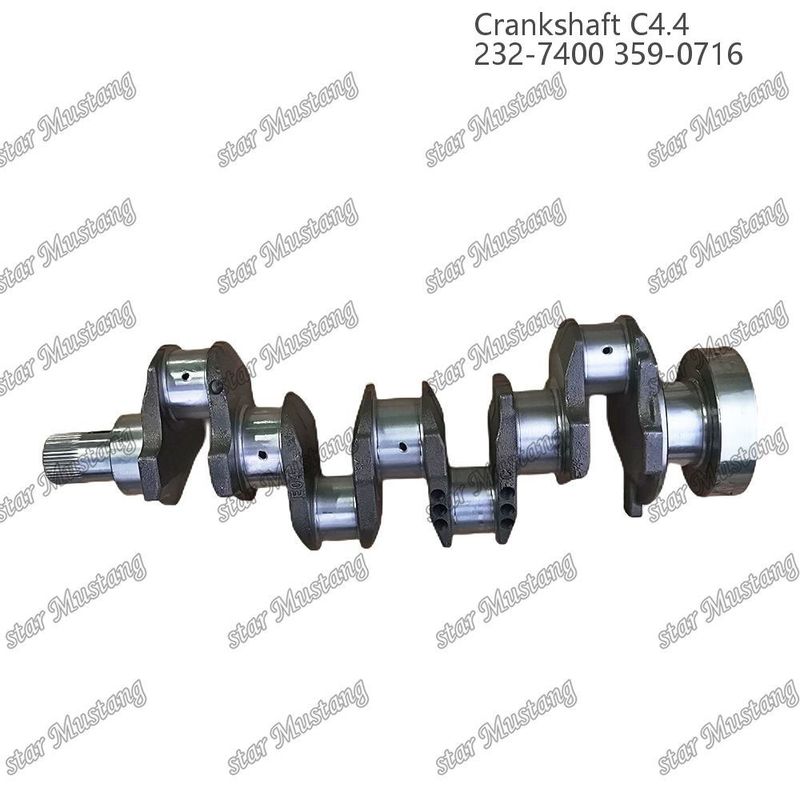 ক্রেঙ্কশ্যাফ্ট C4.4 কাঠের ইএফআই 63mm স্প্লিন সহ 232-7400 359-071 Caterpillar ডিজেল ইঞ্জিন মেরামতের জন্য
