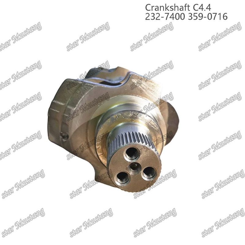 ক্রেঙ্কশ্যাফ্ট C4.4 কাঠের ইএফআই 63mm স্প্লিন সহ 232-7400 359-071 Caterpillar ডিজেল ইঞ্জিন মেরামতের জন্য