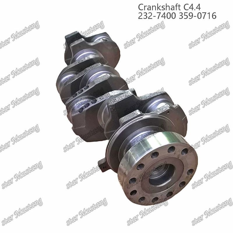 ক্রেঙ্কশ্যাফ্ট C4.4 কাঠের ইএফআই 63mm স্প্লিন সহ 232-7400 359-071 Caterpillar ডিজেল ইঞ্জিন মেরামতের জন্য