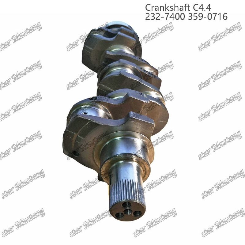 ক্রেঙ্কশ্যাফ্ট C4.4 কাঠের ইএফআই 63mm স্প্লিন সহ 232-7400 359-071 Caterpillar ডিজেল ইঞ্জিন মেরামতের জন্য