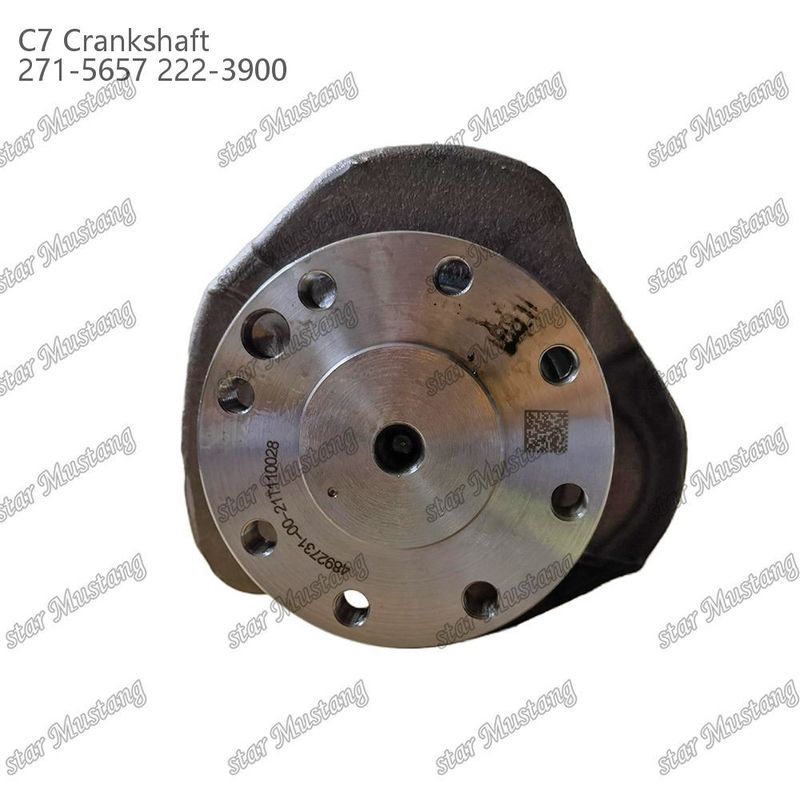 ক্রেঙ্কশ্যাফ্ট C7 271-5657 222-3900 Caterpillar ডিজেল ইঞ্জিন মেরামতের জন্য কাঠের ইস্পাত