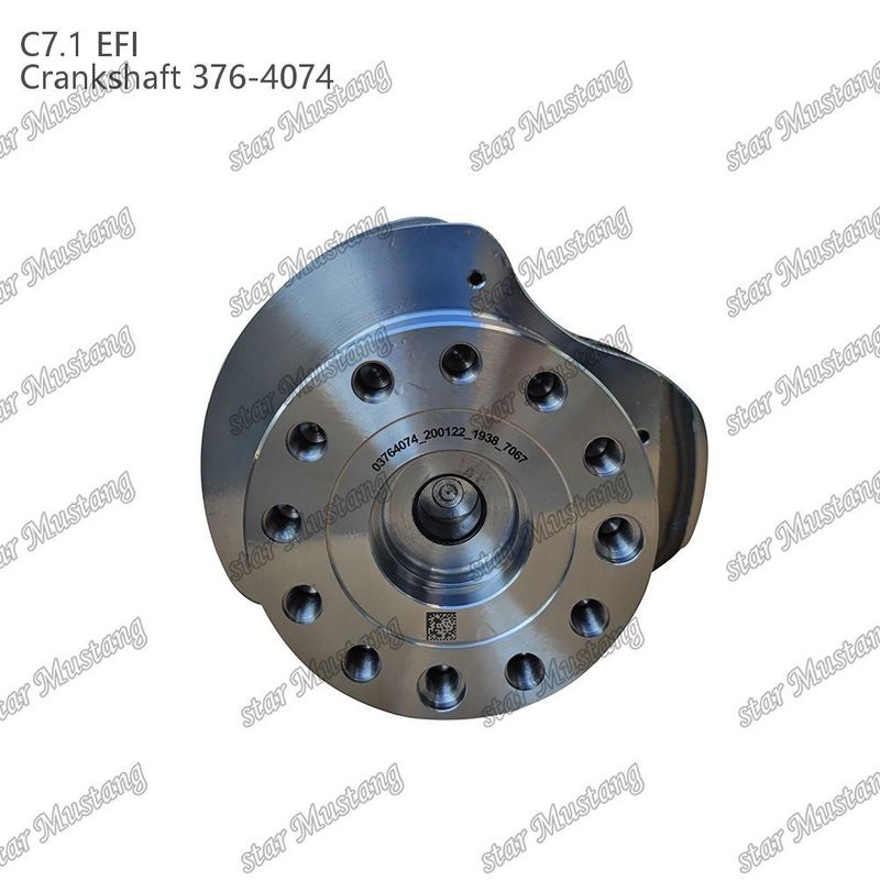ক্র্যাঙ্কশ্যাফ্ট C7.1 কাঠের ইস্পাত 376-4074 Caterpillar ডিজেল ইঞ্জিনের জন্য বৈদ্যুতিক ইনজেকশন