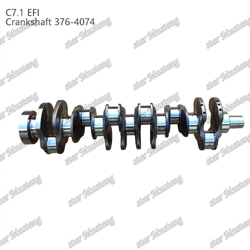 ক্র্যাঙ্কশ্যাফ্ট C7.1 কাঠের ইস্পাত 376-4074 Caterpillar ডিজেল ইঞ্জিনের জন্য বৈদ্যুতিক ইনজেকশন