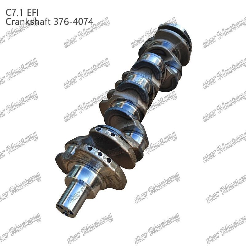 ক্র্যাঙ্কশ্যাফ্ট C7.1 কাঠের ইস্পাত 376-4074 Caterpillar ডিজেল ইঞ্জিনের জন্য বৈদ্যুতিক ইনজেকশন