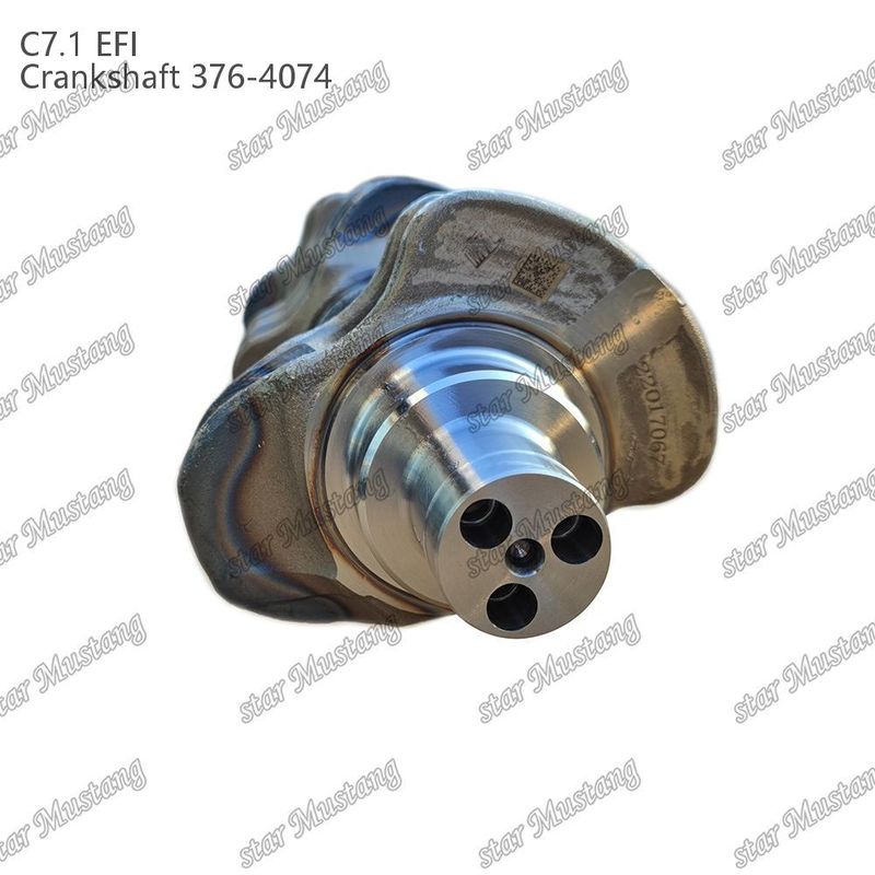 ক্র্যাঙ্কশ্যাফ্ট C7.1 কাঠের ইস্পাত 376-4074 Caterpillar ডিজেল ইঞ্জিনের জন্য বৈদ্যুতিক ইনজেকশন