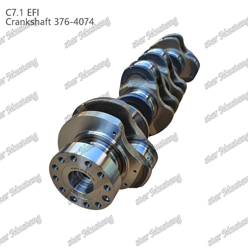 ক্র্যাঙ্কশ্যাফ্ট C7.1 কাঠের ইস্পাত 376-4074 Caterpillar ডিজেল ইঞ্জিনের জন্য বৈদ্যুতিক ইনজেকশন