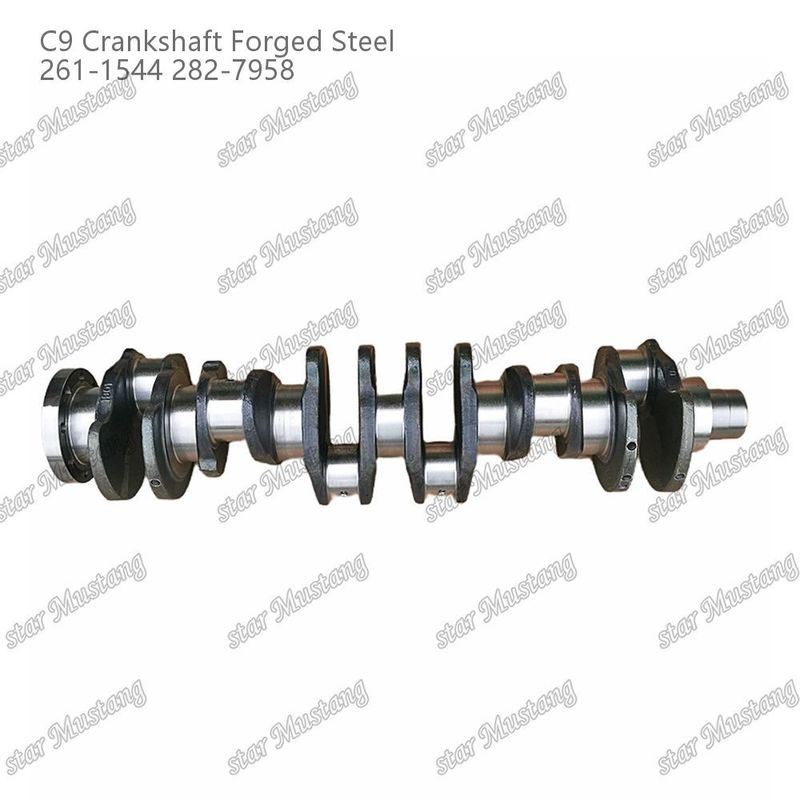ক্র্যাঙ্কশ্যাফ্ট সি৯ কাঠের ইস্পাত 261-1544 282-7958 Caterpillar ডিজেল ইঞ্জিনের মেরামতের জন্য