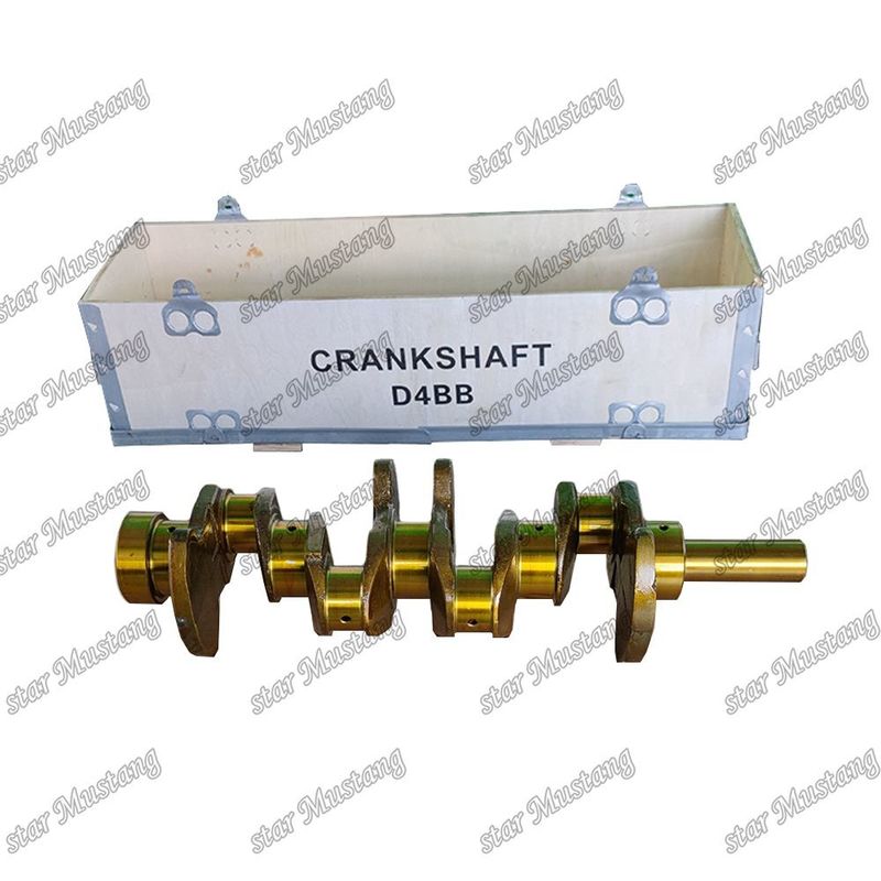 D4BB ইঞ্জিন ক্র্যাঙ্কশ্যাফ্ট 23111-42200 23111-42011 23111-42902 HYUNDAI ইঞ্জিনের খুচরা যন্ত্রাংশের জন্য