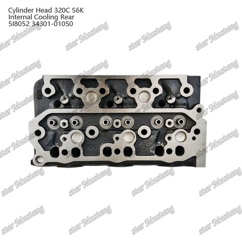 320C S6K ইঞ্জিন সিলিন্ডার হেড অভ্যন্তরীণ কুলার পিছন 5I8052 34301-01050 মিটসুবিশি জন্য CAT ইঞ্জিন খুচরা যন্ত্রাংশ জন্য