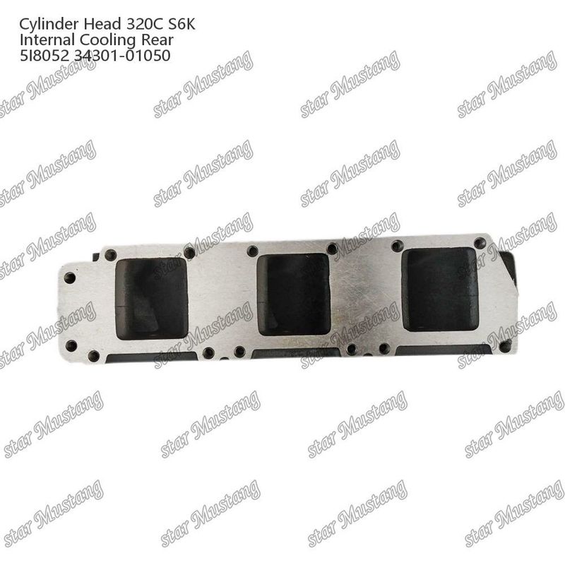 320C S6K ইঞ্জিন সিলিন্ডার হেড অভ্যন্তরীণ কুলার পিছন 5I8052 34301-01050 মিটসুবিশি জন্য CAT ইঞ্জিন খুচরা যন্ত্রাংশ জন্য
