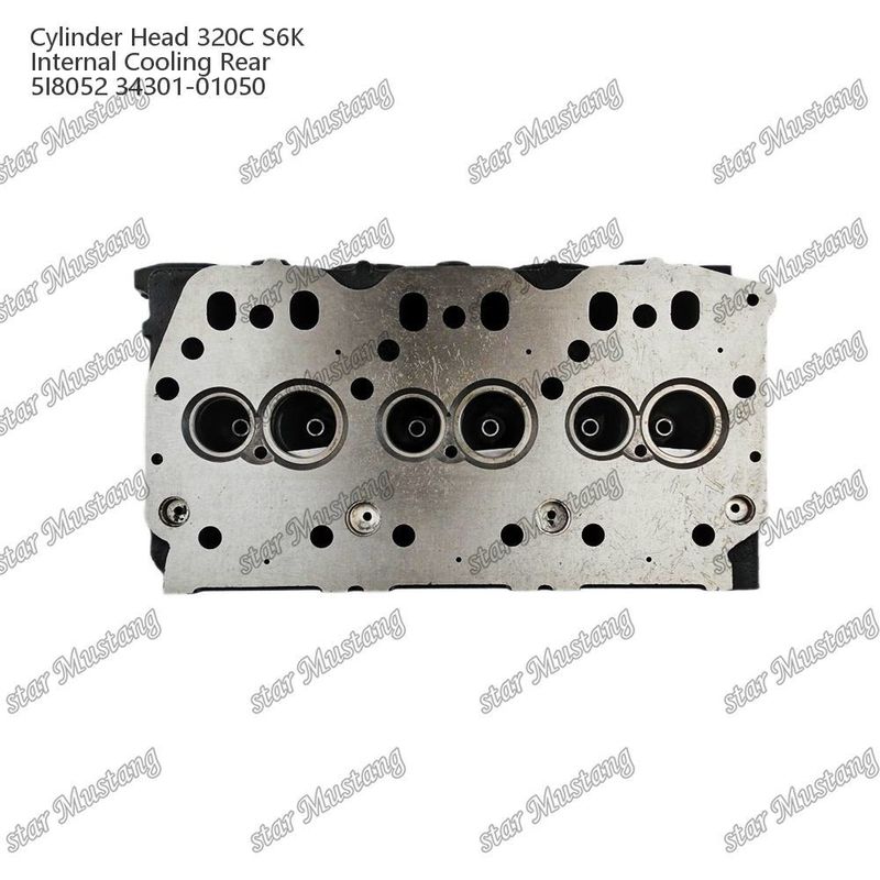 320C S6K ইঞ্জিন সিলিন্ডার হেড অভ্যন্তরীণ কুলার পিছন 5I8052 34301-01050 মিটসুবিশি জন্য CAT ইঞ্জিন খুচরা যন্ত্রাংশ জন্য