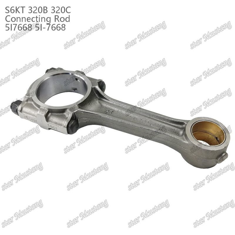 কানেক্টিং রড S6KT 320B 320C Staggered Flat 5I7668 Caterpillar এর জন্য