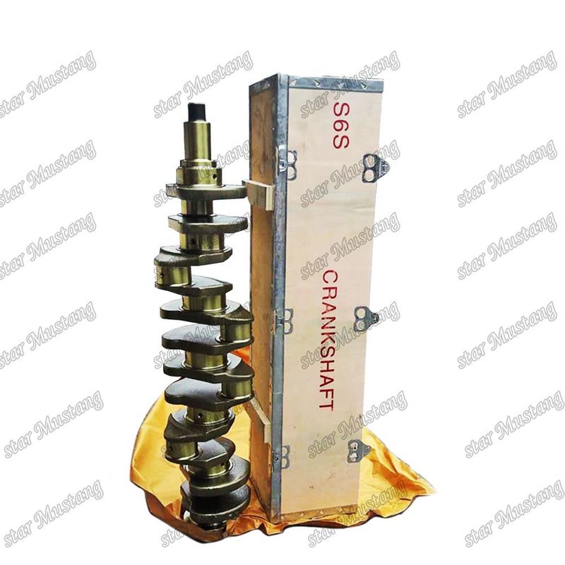ক্রেঙ্কশ্যাফ্ট S6S 32B20-10010 32B20-10020 32B20-00010 Mitsubishi ডিজেল ইঞ্জিন মেরামতের জন্য