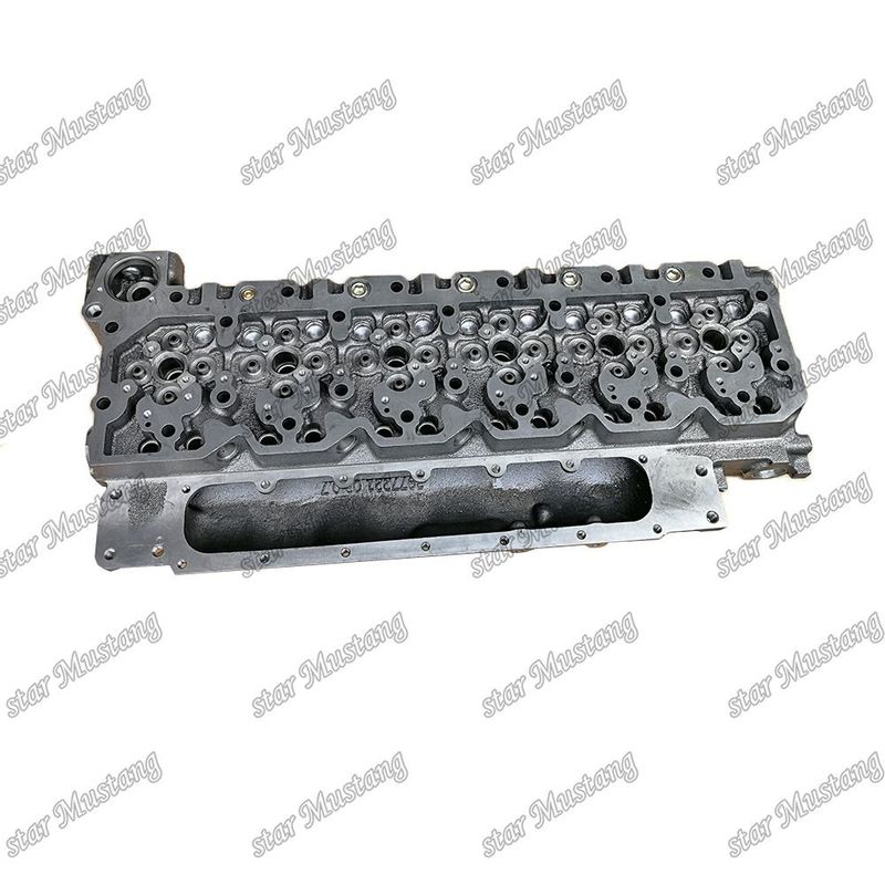 6D107 PC200-8 ইঞ্জিন সিলিন্ডার হেড A 4988954 3977221 KOMATSU ইঞ্জিনের খুচরা যন্ত্রাংশের জন্য