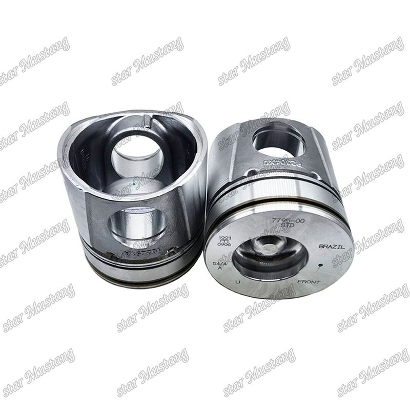 পিস্টন 4BT 4D102 6BT 6BT5.9 6D102 50 মিমি জ্বলন চেম্বার 3957795 3807795 কামিন্স ডিজেল ইঞ্জিন মেরামতের জন্য