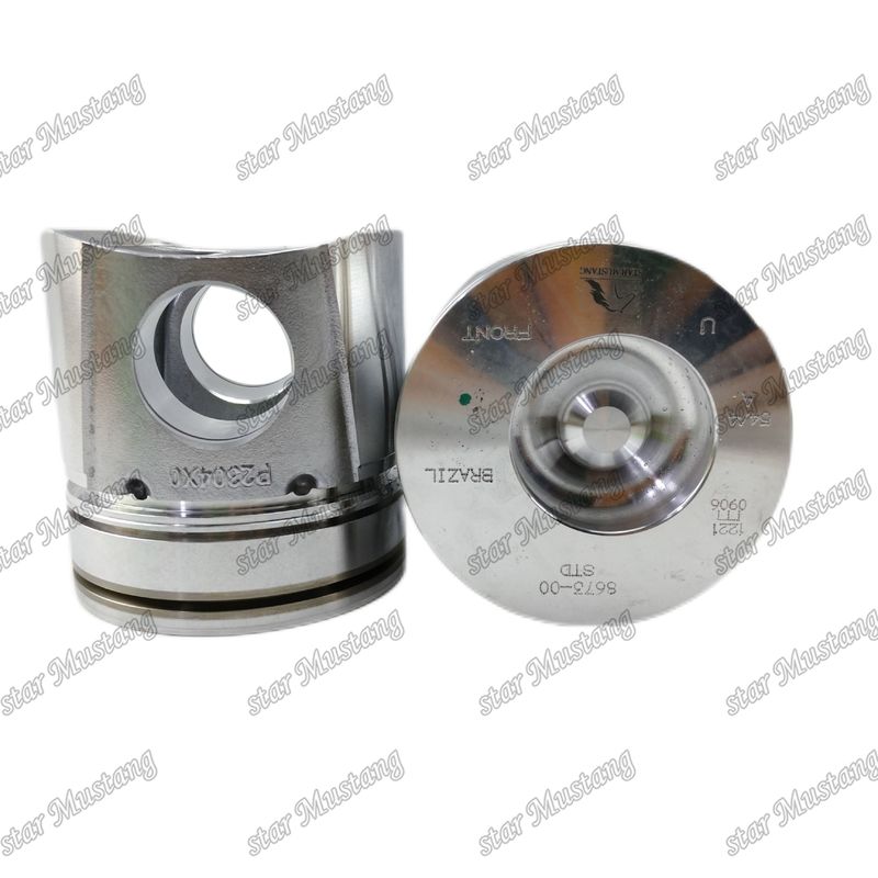 পিস্টন 6BT5.9 3928673 50mm কমিন্স ডিজেল ইঞ্জিন মেরামতের জন্য জ্বলন চেম্বার