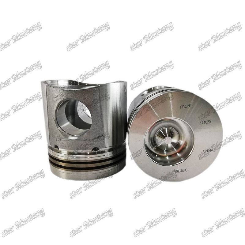 পিস্টন 6CT 6D114 3926963 58mm কমিন্স ডিজেল ইঞ্জিন মেরামতের জন্য জ্বলন চেম্বার